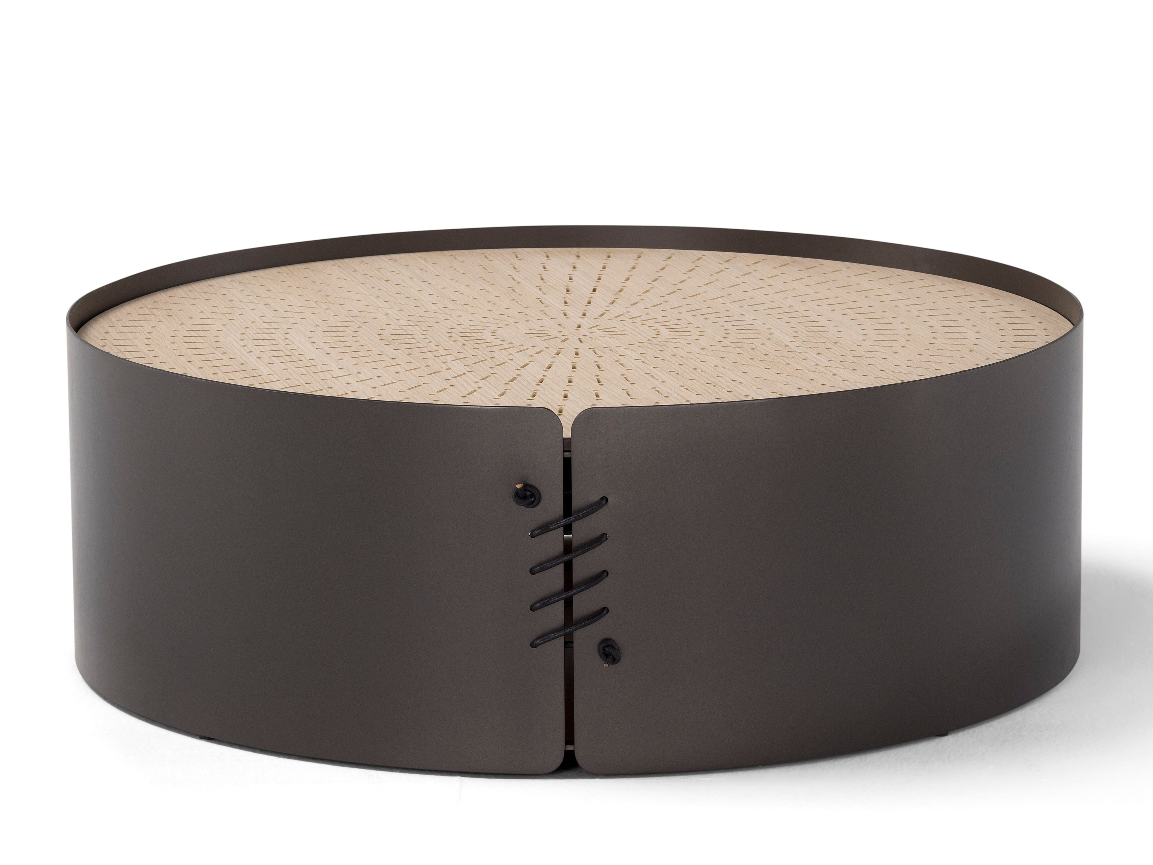 Журнальный столик с металлическим основанием и деревянным верхом Amura сита ARCH-00140470 - Вид №9