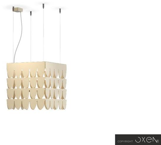 Светодиодный подвесной светильник из алюминия Oxen pendant lamp 7004a1/-a2/-a3/-a4 Santreyd - Вид №2