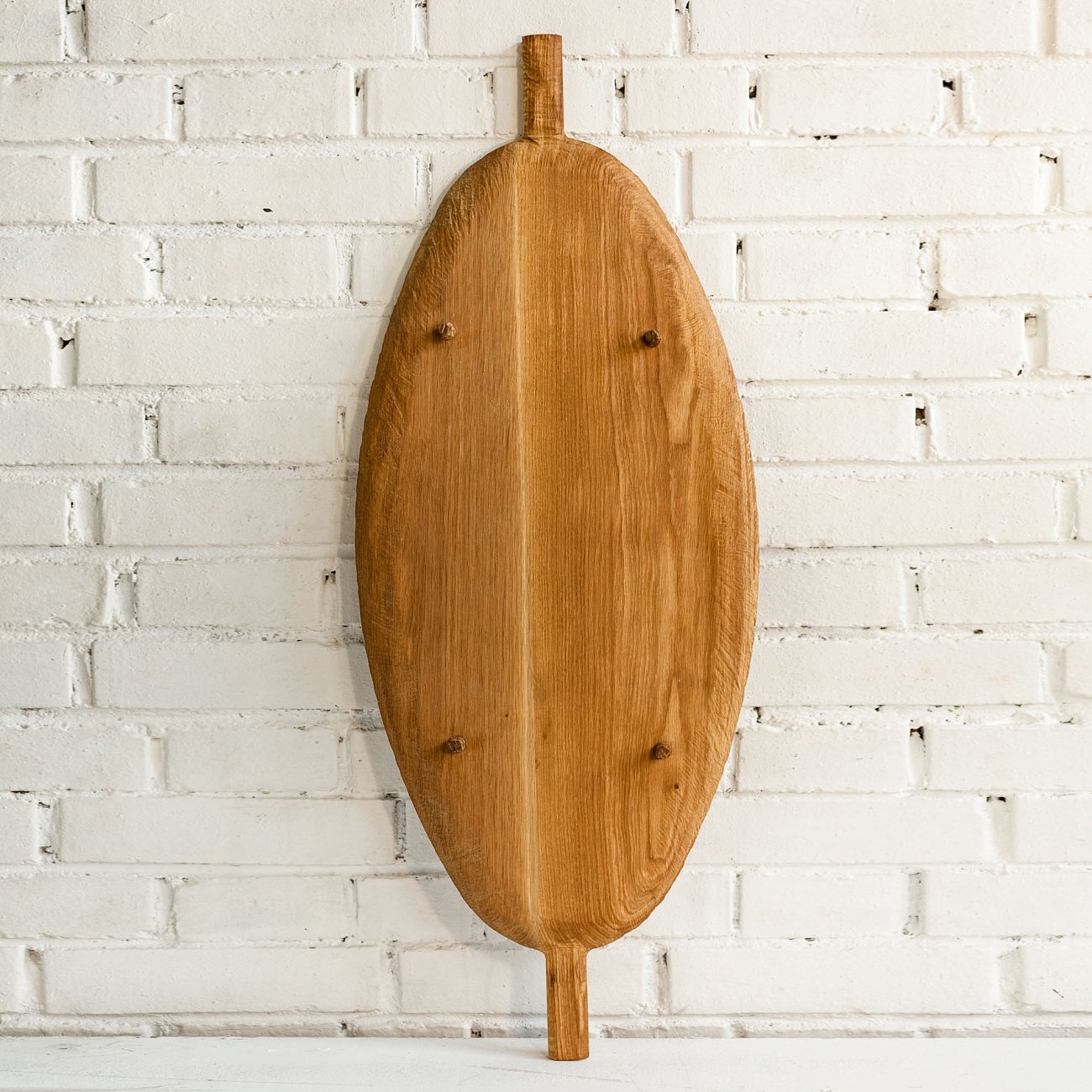 Поднос овальный 30x70 см коричневый FUGA ECO WOOD 123607 Коричневый  - Вид №1