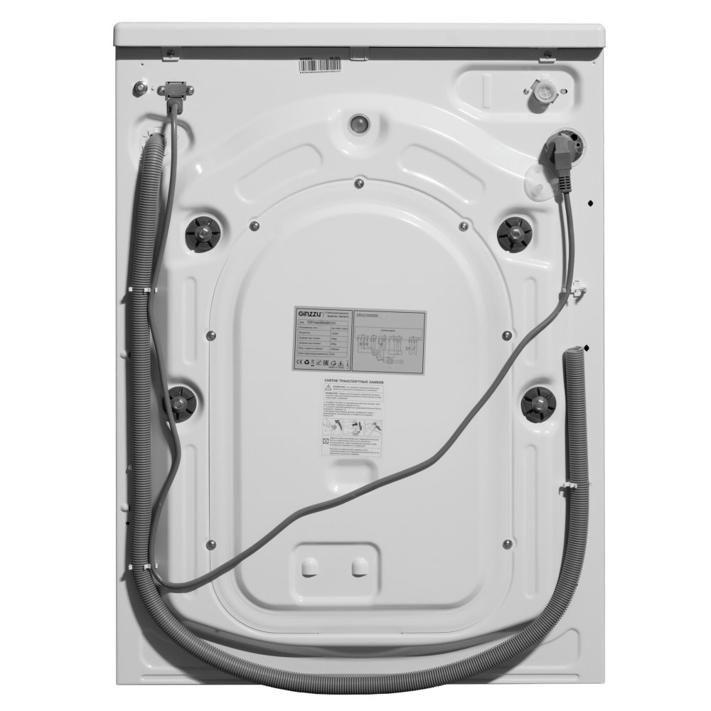 9931555 Стиральная машина GINZZU CMI-821A белый STDN-0128003 - Вид №4