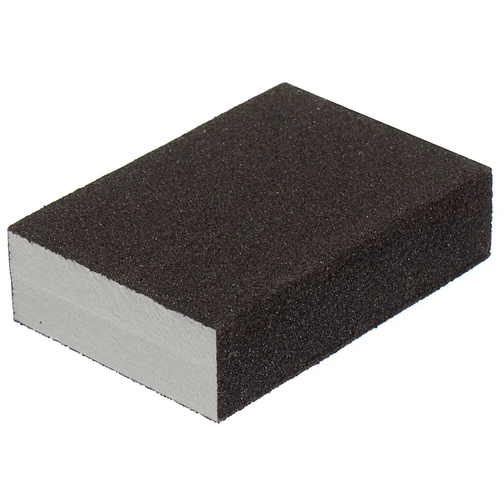 18783841 Губка шлифовальная абразивная четырехсторонняя Dexter P80 100x70x25 мм STLM-0012671 