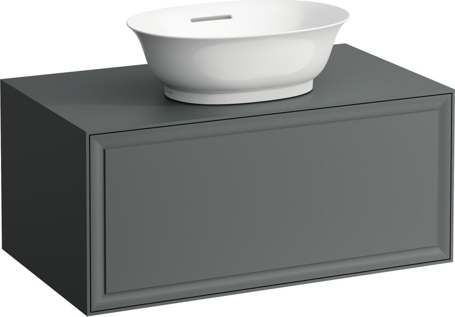 H4060110856281 Шкафчик 800, 1 ящик, с отверстием в центре, совместим с раковиной-чашей 812850, 812851, 812852, 812853 LAUFEN PRO - Вид №1