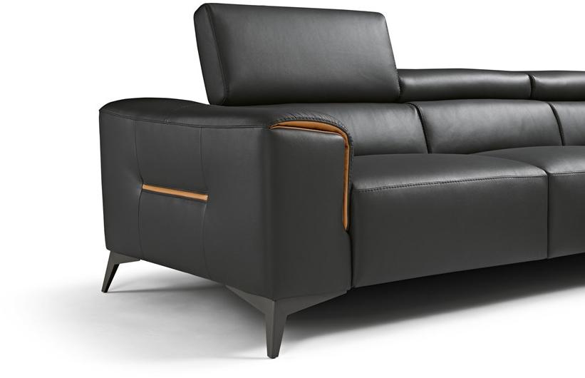 Max Divani Секционный раскладывающийся кожаный диван sun-id-1465145 - Вид №2