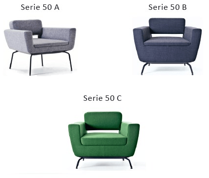 La Cividina Кресло из ткани с подлокотниками Serie_50 sun-id-1441019 - Вид №11