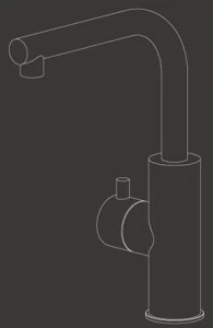 Ceadesign Открыть / закрыть кран для мгновенно очищенной воды Milo360 Mil 213