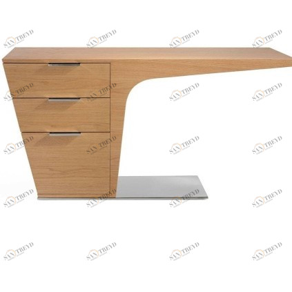 Письменный стол с ящиками дуб Belleza от Angel Cerda ANGEL CERDA  147525 Бежевый 