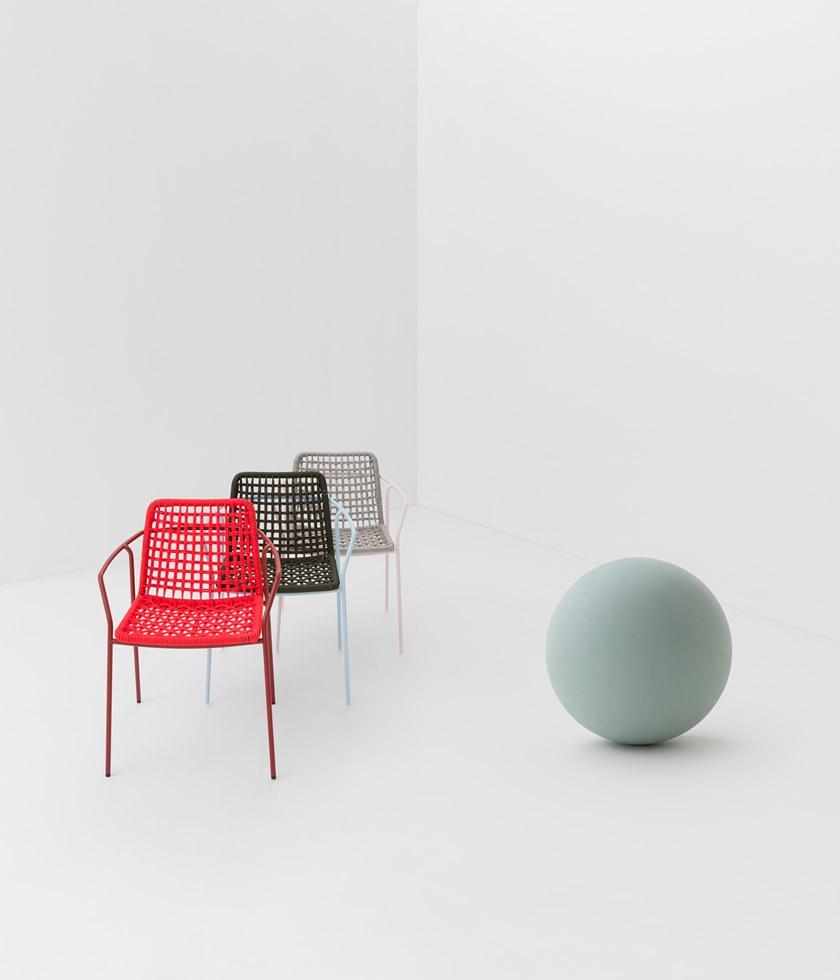 Billiani Кресло из металла и морского троса Sey 691 - Вид №6