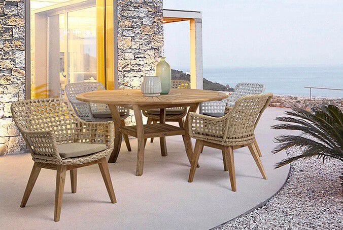 Синтетическое волокно сад стул с подлокотниками BIZZOTTO MADISON ARCH-00062100 - Вид №7