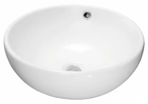 C22283W-ENG Накладная раковина на столешницу  овальная Bravat CIRCLE