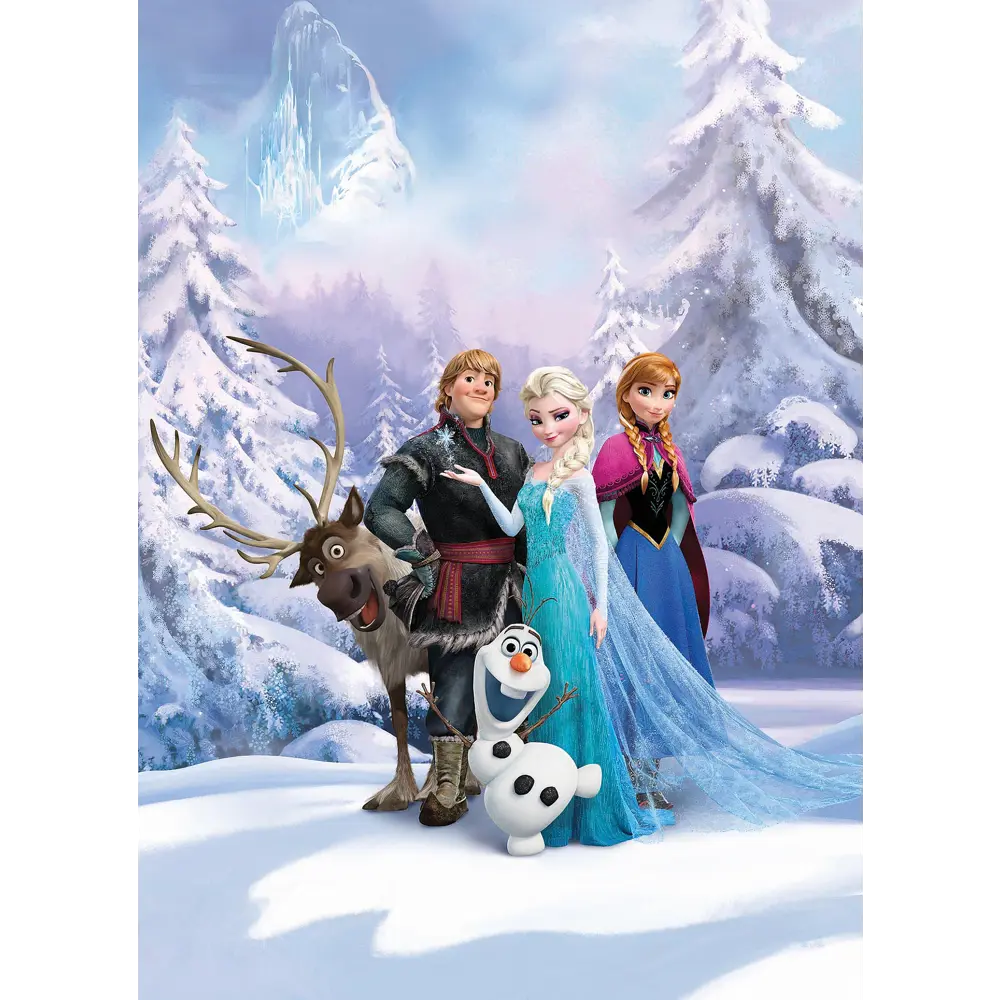 Фотообои «Frozen. Зима», бумажные, 184x254 см, 4-498 80152432 STLM-2125323 Komar Disney/Marvel/Star Wars
