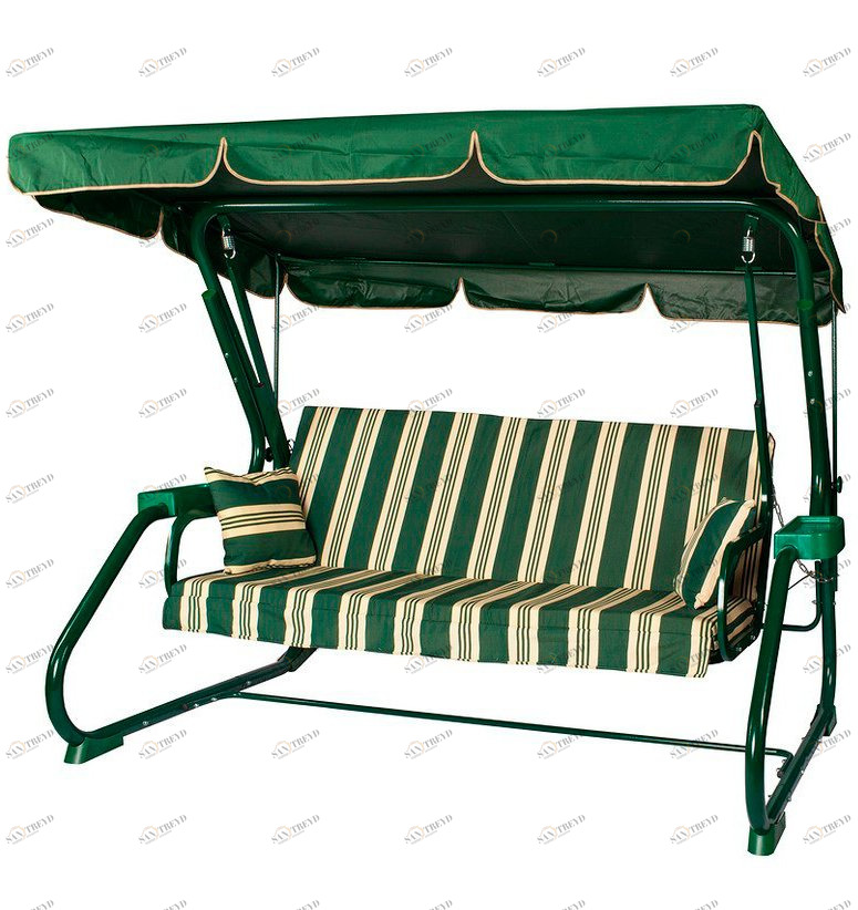 Качели садовые зеленые Leset 901 IMPEX  132288 Зеленый 