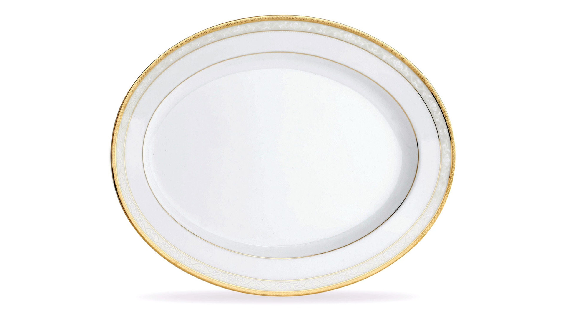 10672913 Noritake Сервиз столовый Noritake Хэмпшир,золотой кант на 6 персон 26 предметов, фарфор Фарфор  - Вид №1