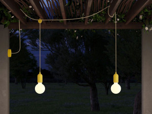 Открытый подвесной светильник