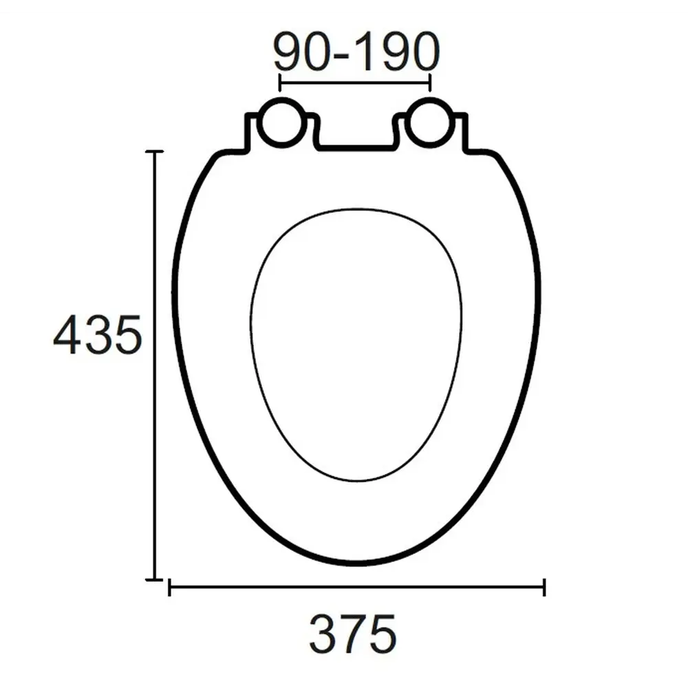 Сиденье для унитаза Sensea Uno Без серии STLM-2027531 - Вид №4