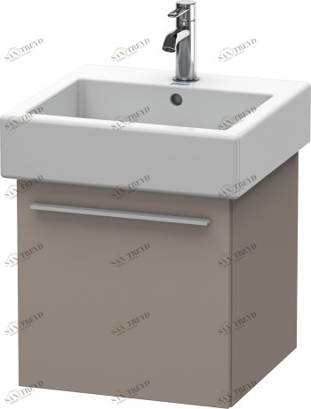 XL604304343 X-Large Тумбочка подвесная Базальт матовый, декор Duravit