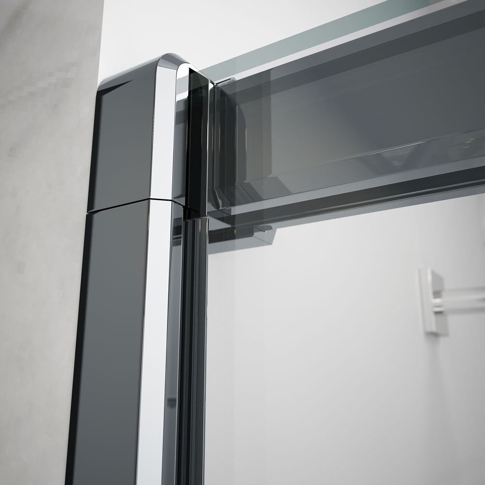 Душевой уголок GSQ10H L или R Merlyn Arysto Хромированный  - Вид №2