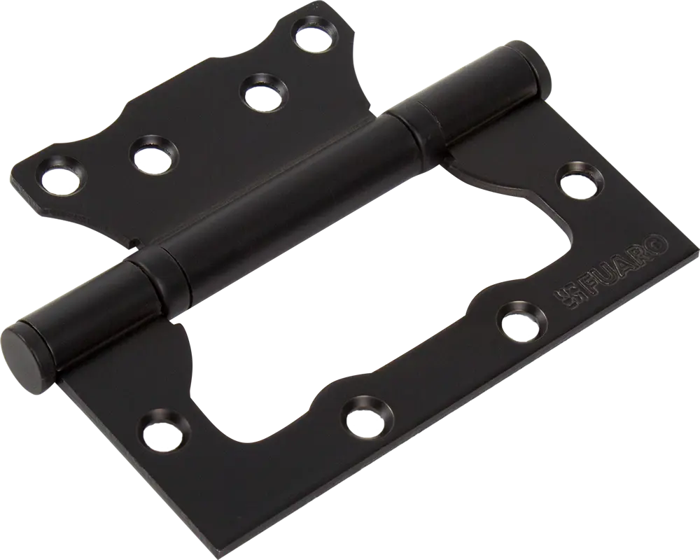 FUARO Петля безврезная для деревянных дверей 100×51 мм матовый черный 82105960