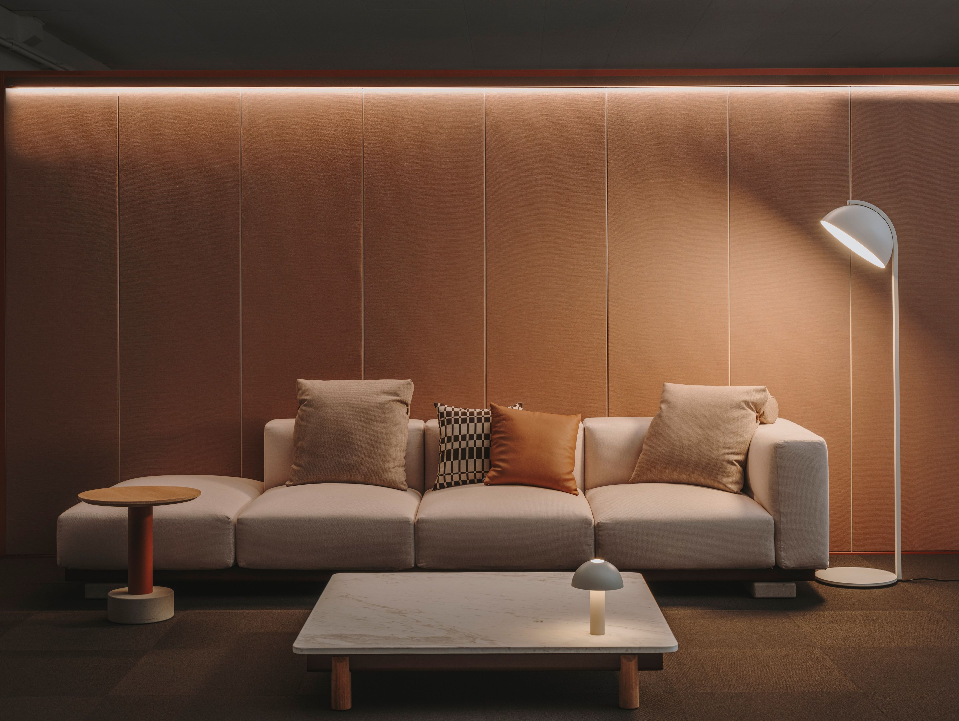 Акустическая офисная кабина со встроенным освещением Kettal Pavilion O ARCH-00103340 - Вид №37