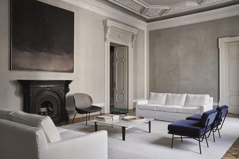 arflex Мягкий диван со съемным чехлом из 3-х местной ткани Cousy sun-id-1508605 - Вид №4