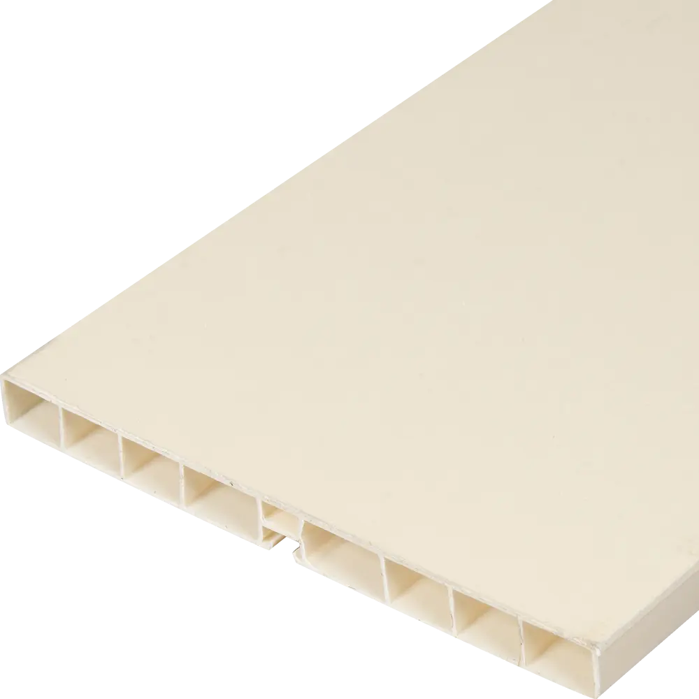 Цоколь для кухни KONSENSA 240x10 см ПВХ цвет ванильный 89441060 STLM-2027699 Santreyd 