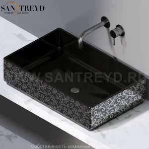 L620401P Накладная раковина на столешницу  прямоугольная A. e T. Italia Fly