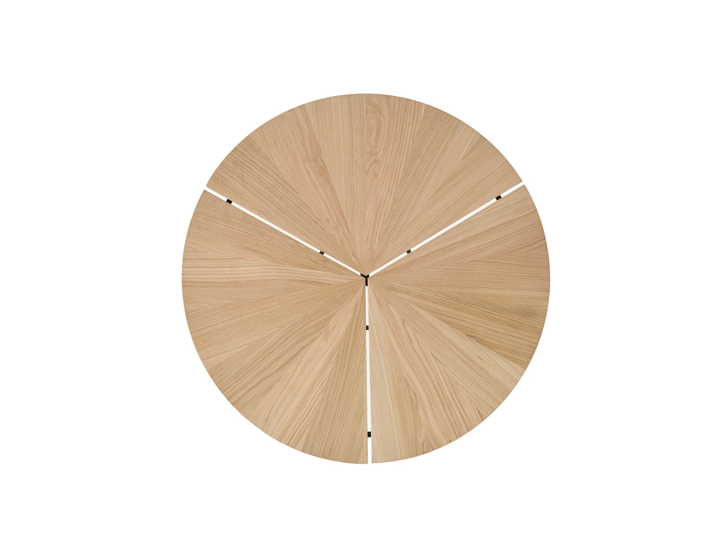 Круглый журнальный столик из нержавеющей стали и дерева BassamFellows Круглая ARCH-00104298 - Вид №10