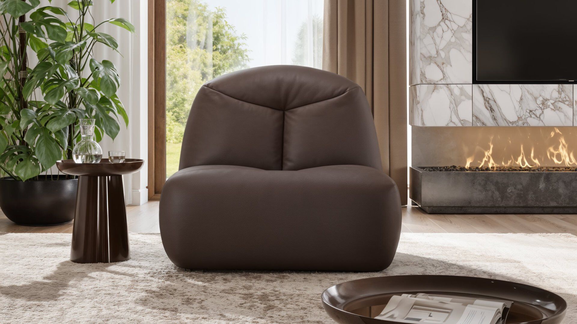 Кожаное кресло Sofanella Molise ARCH-00038228 - Вид №2