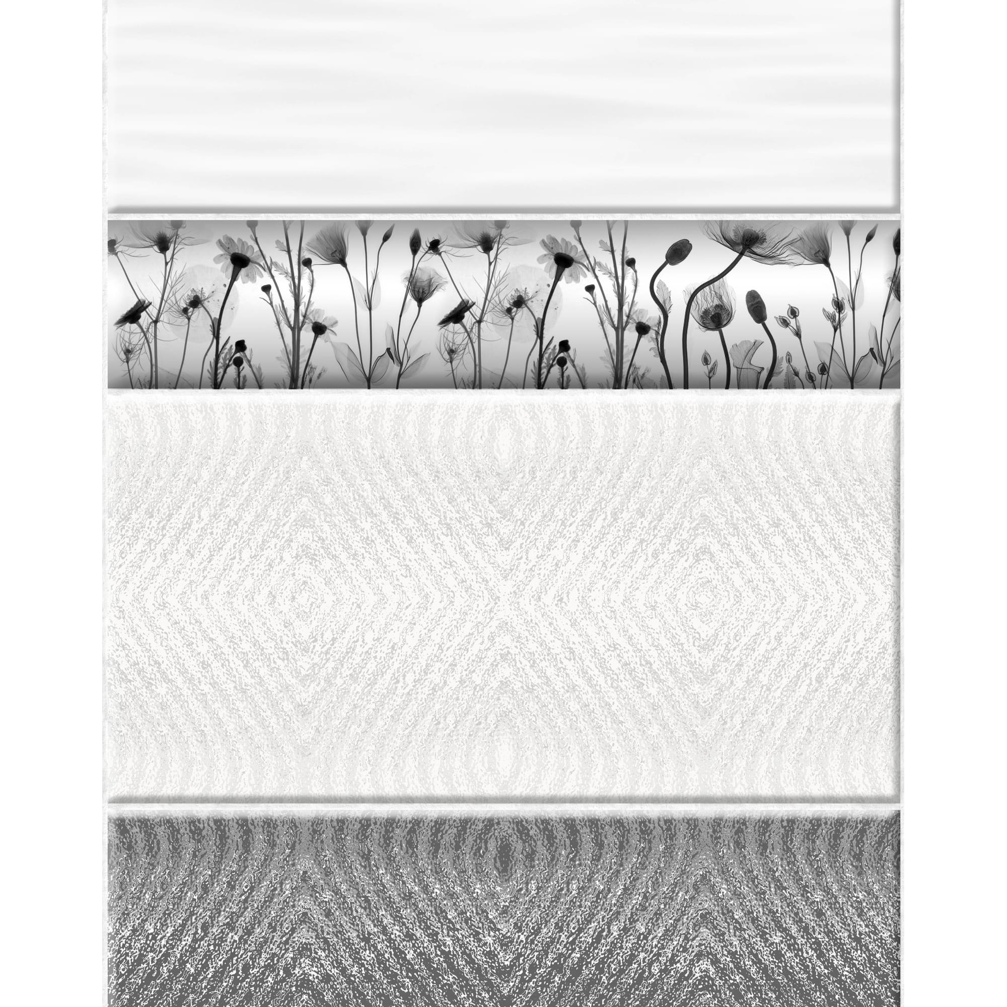 18759488 Панель ПВХ Нимфея фон 8 мм 2700х375 мм 1.013 м² Santreyd 