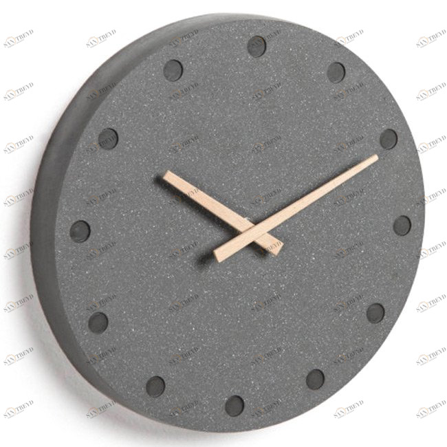 Часы настенные круглые серые Bitia от La Forma LA FORMA ДИЗАЙНЕРСКИЕ 344300 Серый 
