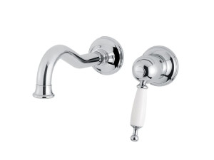 Смеситель для раковины из хромированной латуни