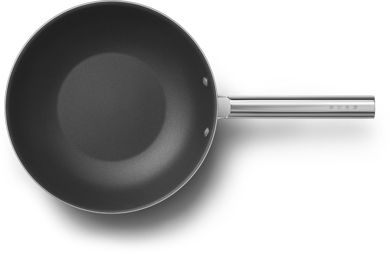 CKFW3001RDM Посуда / сковорода wok 30 см, красная SMEG  - Вид №4