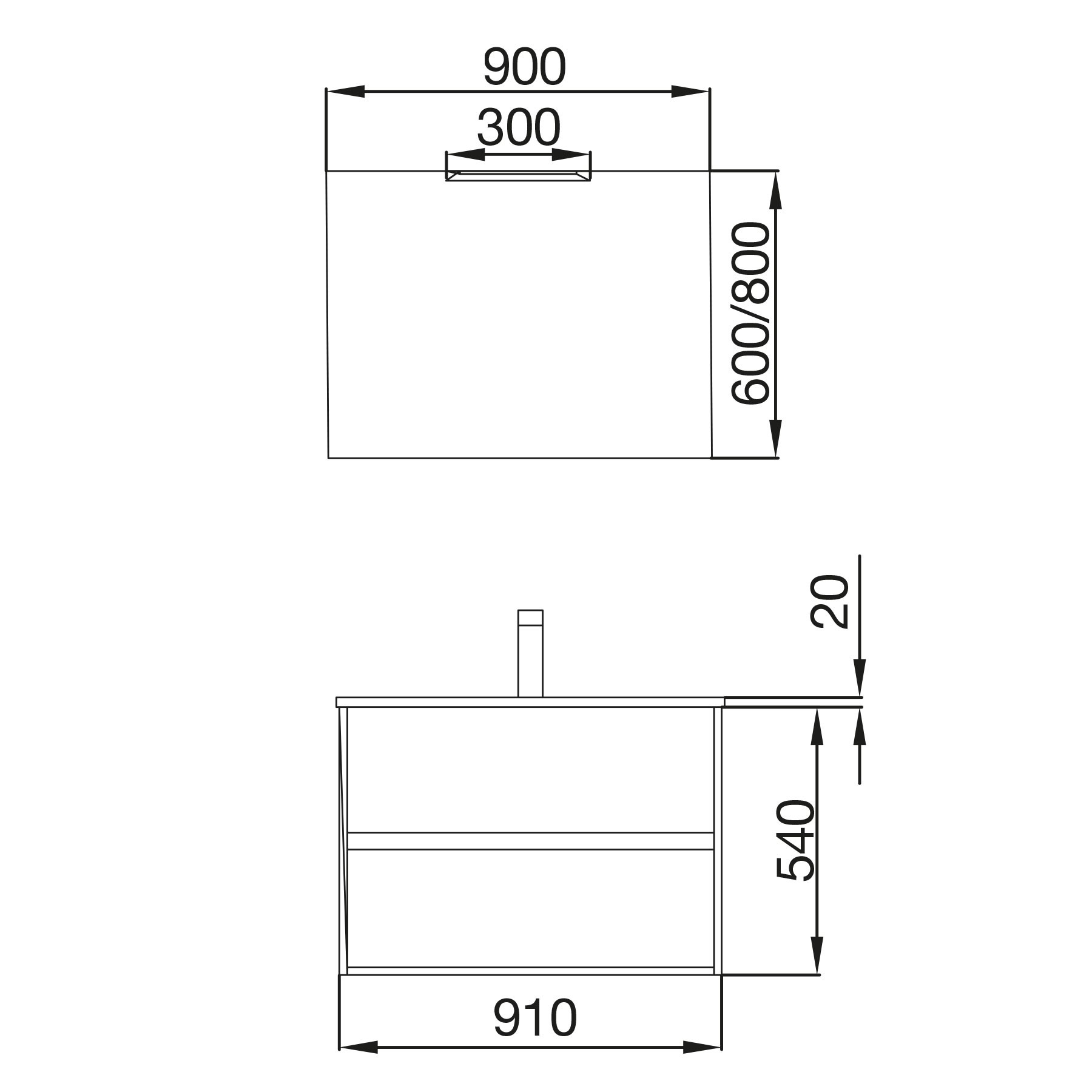 85291 SALGAR Комплект мебели для ванной NOJA 900 2 ящика WHITE GLOSS LACQUERED IT + Раковина + Зеркало + Свет Глянцевый белый - Вид №3