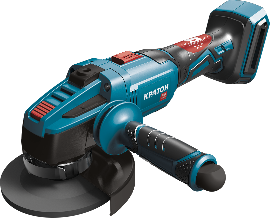 Углошлифовальная машина (УШМ) Кратон AGB18DC-125-OFA   , Без АКБ 9127733 STDN-0002497