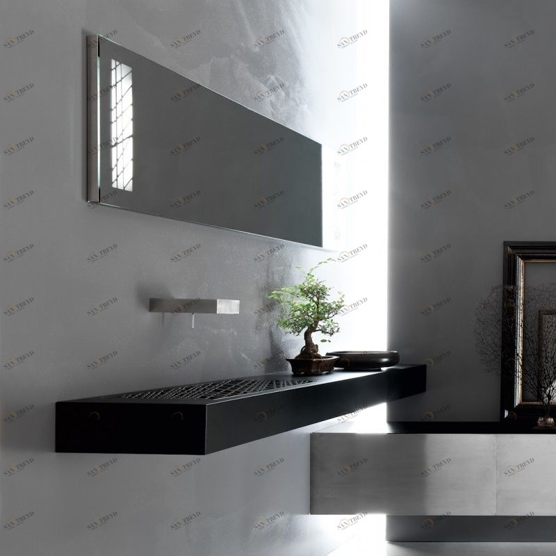 Toscoquattro Зеркало с подсветкой с шелкографией Pollock Specchiere нерж.сталь 09PS1