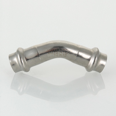 VTi.959.I.005454 Фитинг из нержавеющей стали – пресс-угольник 45° Valtec 54 мм  - Вид №8