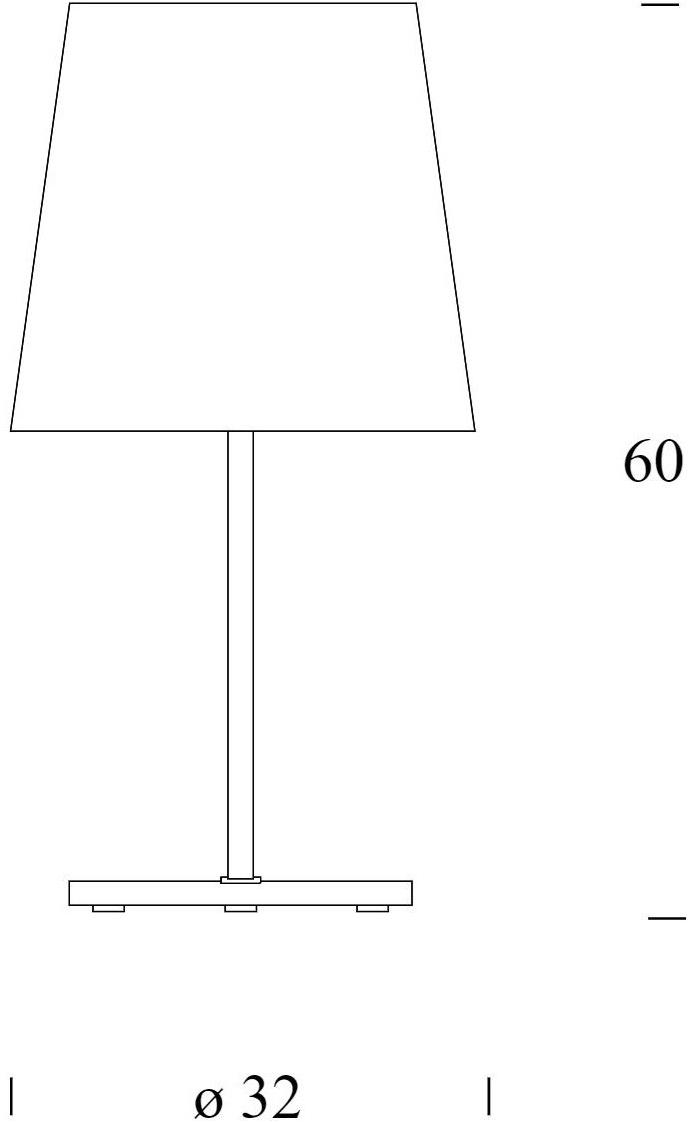 FontanaArte Настольная лампа с диммером 3247 sun-id-1368358 - Вид №2