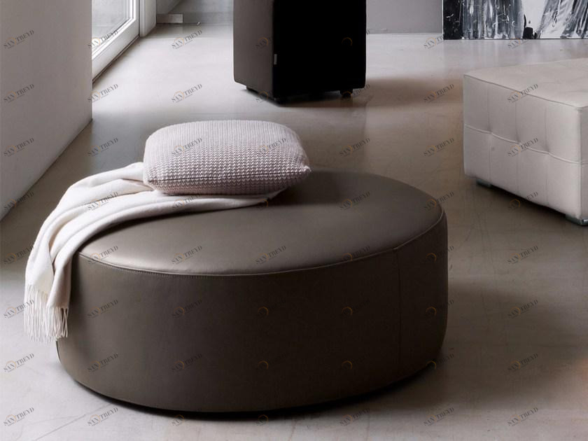 Dall'Agnese Пуф из мягкой кожи sun-id-1439202