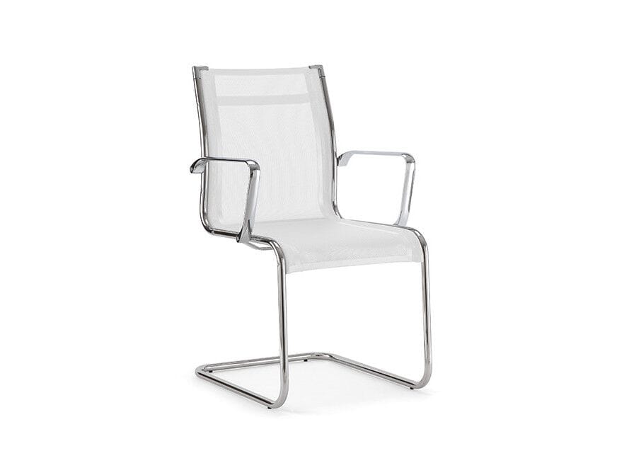 Сетчатый консольный стул с подлокотниками Nahu Aalborg Air ARCH-00021079