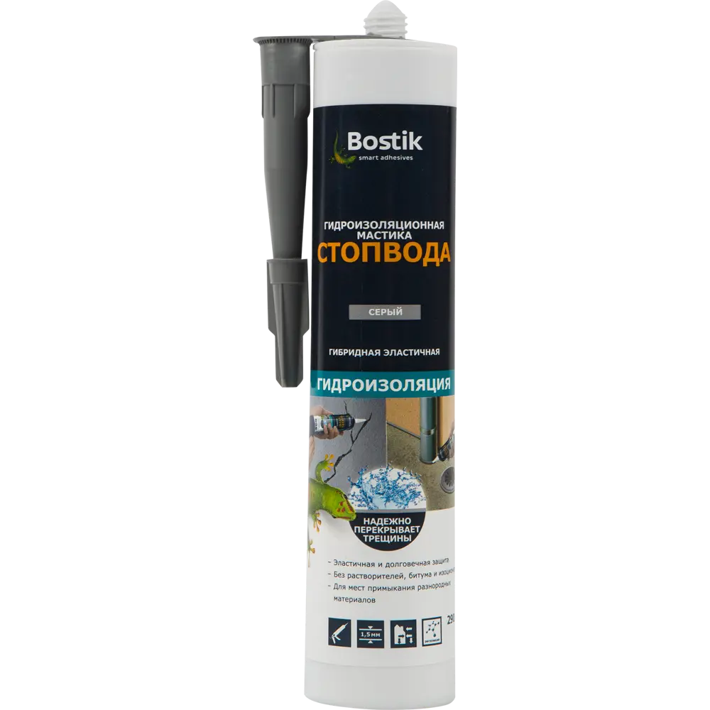 Мастика гидроизоляционная Bostik СтопВода 0.29 кг 82479094 STLM-2006961 