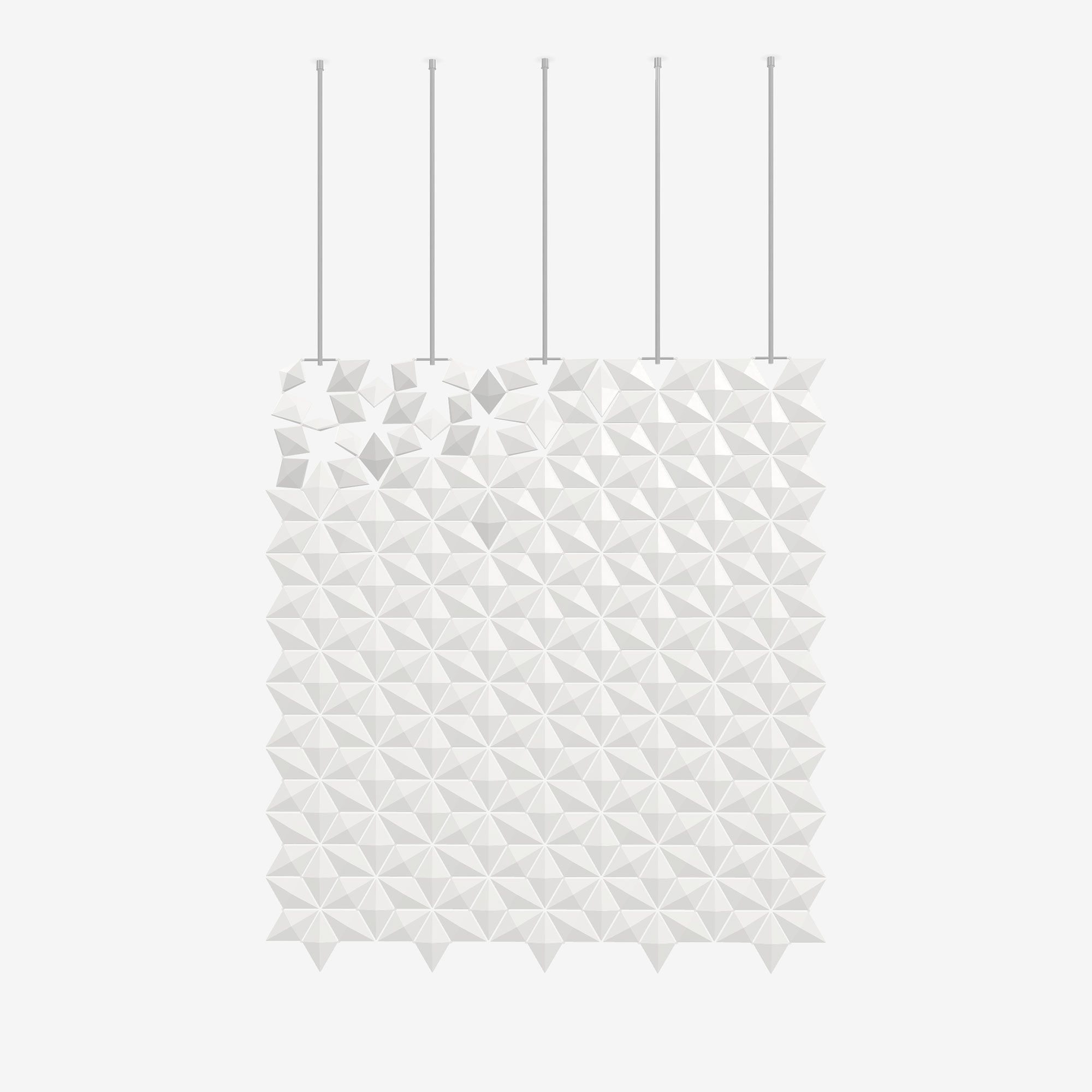 Подвесная перегородка bloomming FACET 170x187cm bianco ARCH-00125857 - Вид №1