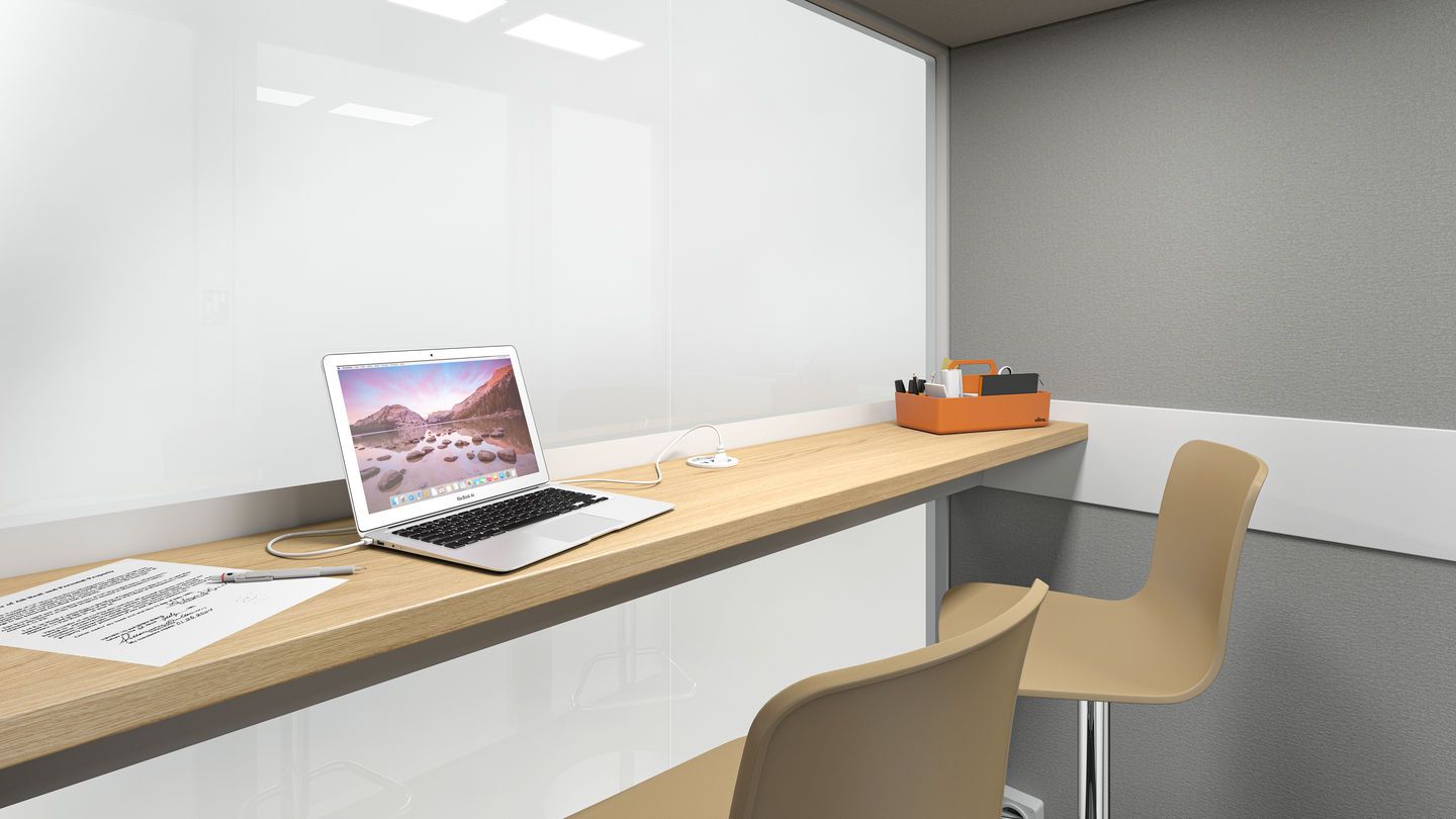 Многосторонняя акустическая офисная кабина со встроенным освещением VITRA TALKY X VITRA EDITION ARCH-00151852 - Вид №10