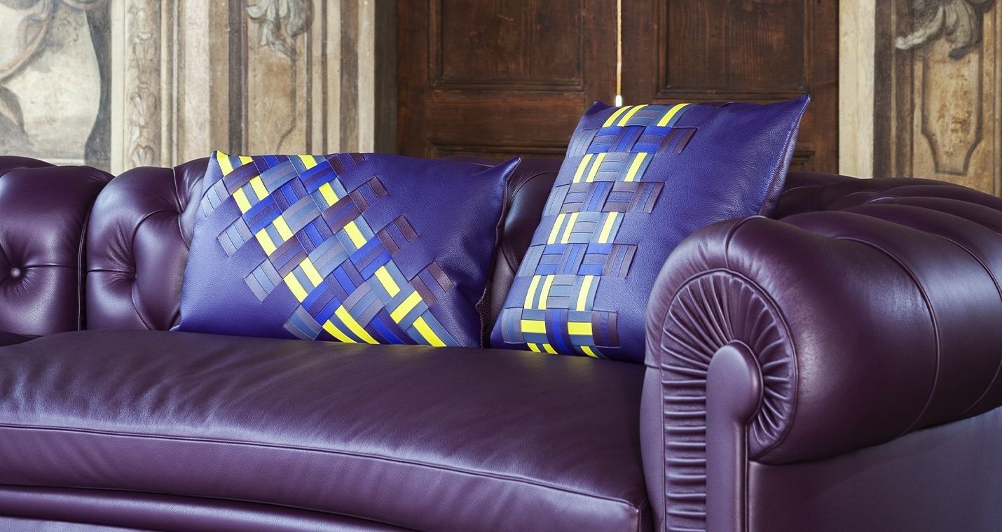 Прямоугольная кожаная подушка Poltrona Frau коллекция-мебель и аксессуары ARCH-00104344 - Вид №12