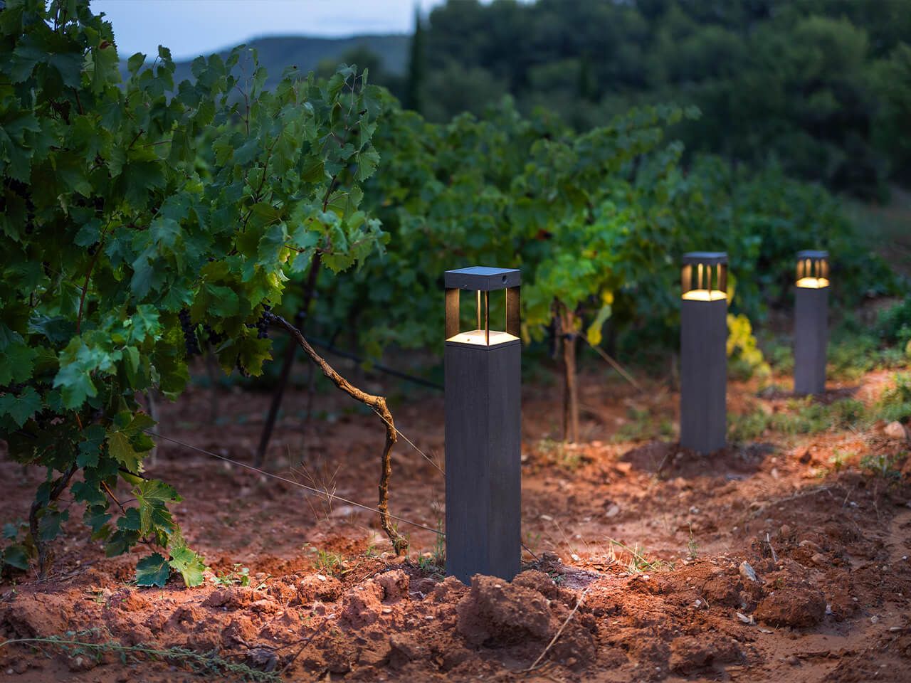 ТИК солнечной энергии световой столб Les Jardins® Tecka ARCH-00085252 - Вид №2