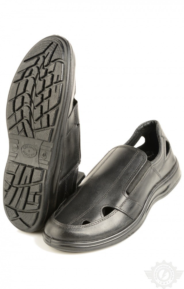 61832 Сандалии "Софт" черные  Строитель  размер 40 Спецодежда 