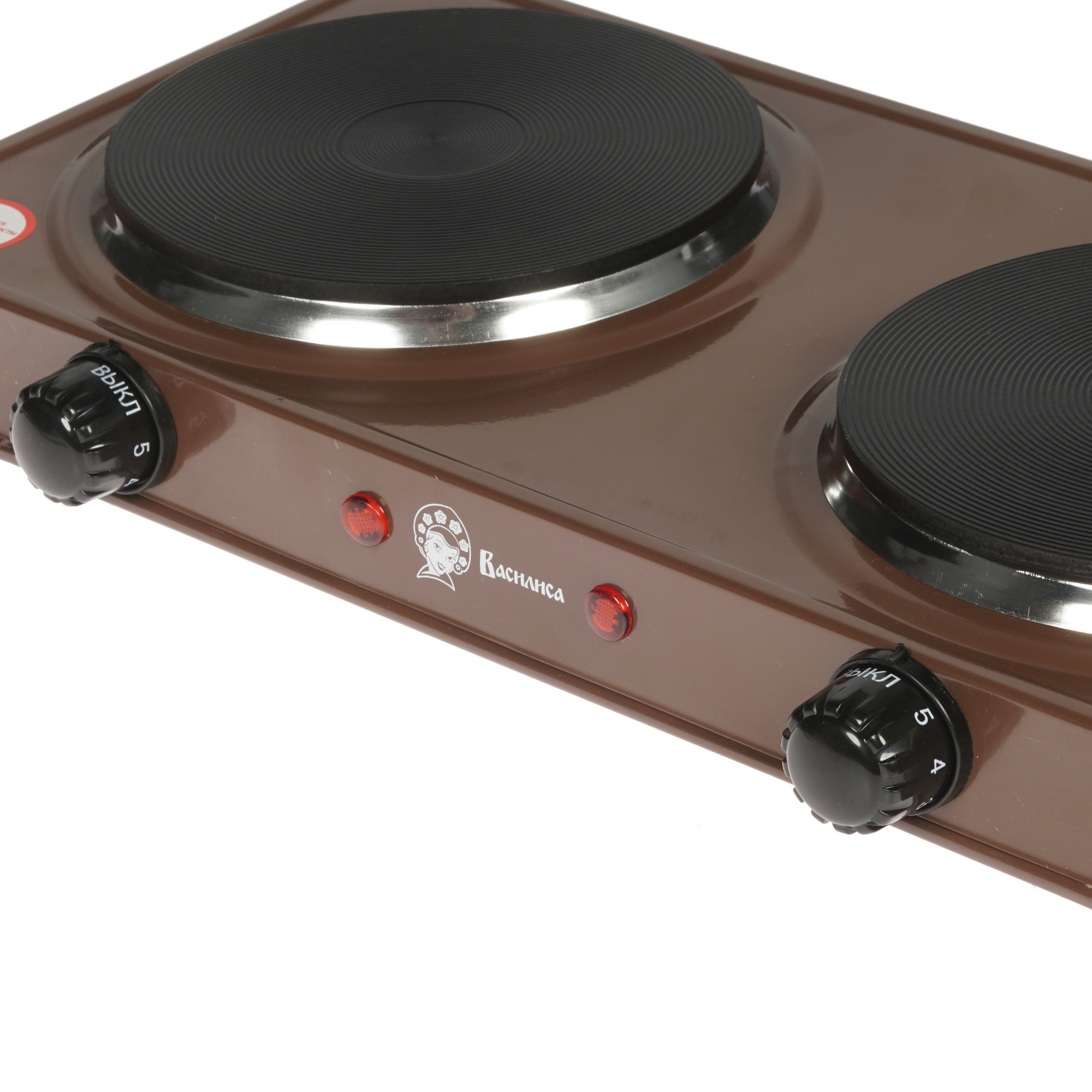 8124529 Плита компактная электрическая ВАСИЛИСА ВА-903 коричневый STDN-0075498 - Вид №2