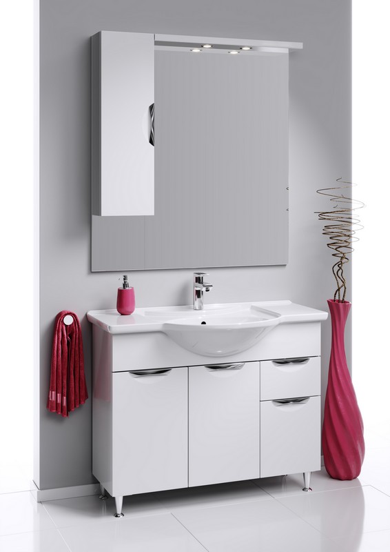 ЭкоЛайн  Тумба под умывальник ,  Eco-L.01.10 AQWELLA Ecoline 191669 - Вид №2