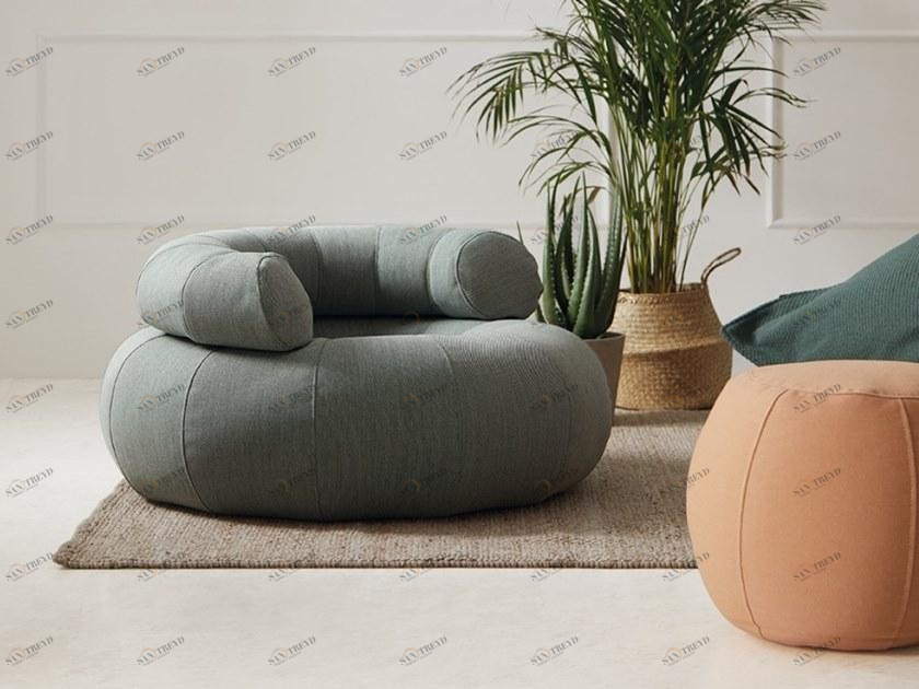 OGO Кресло из ткани с подлокотниками Don out sun-id-1463038