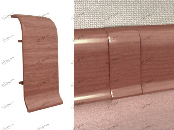 Соединитель с текстурой 101 Вишня (2 шт) RICO LEO 2541337