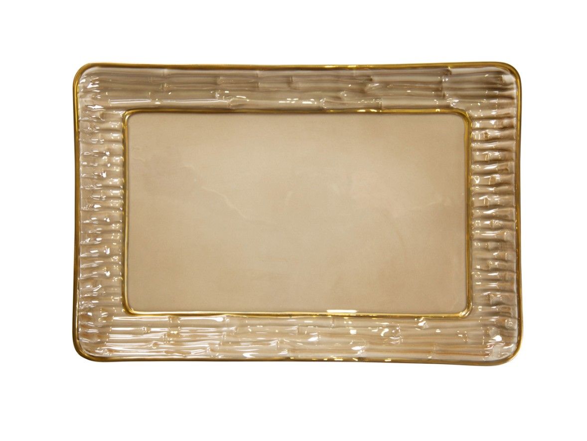 ARCH-00063353 Полка на борт ванны VILLARI Италия Бамбук