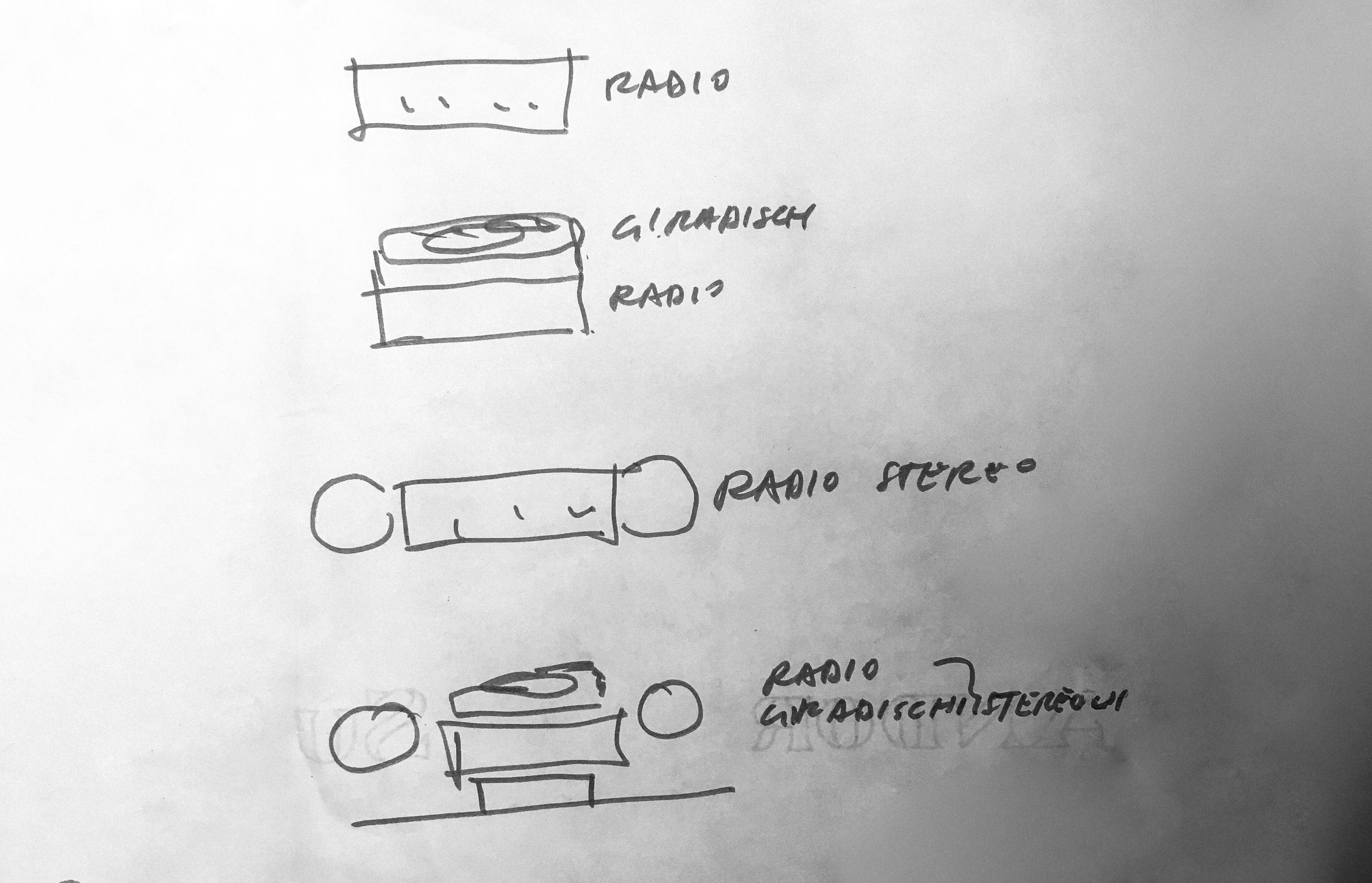 AM/FM-радио и проигрыватель с усилителем Brionvega RADIOFONOGRAFO RR226 - 60TH ANNIVERSARY ARCH-00057249 - Вид №19